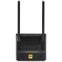 Asus 4G-N16 Router Inalámbrico 4G LTE con WiFi de 300 Mbps, 2.4GHz, 4 Antenas, Puerto LAN, Compatible con Tarjeta SIM, Modelo 90IG07E0-MO3H00